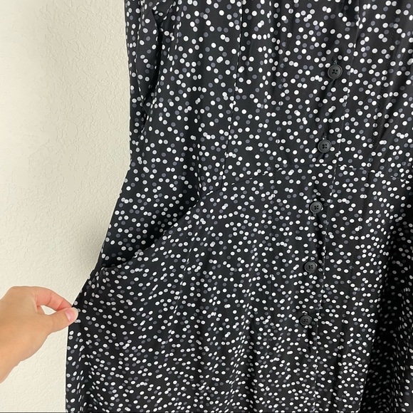 Spirit House Dress Womens Small Polka Dot Lagenlook - Picture 2 of 7